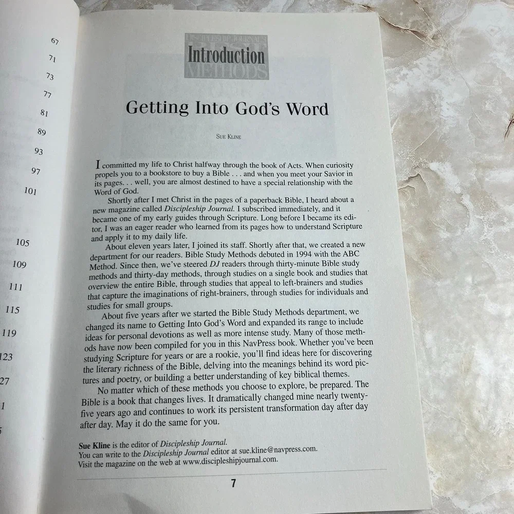 N/A discipleship journal